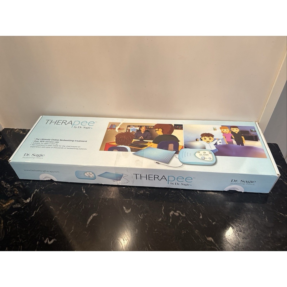 Therapee Dr. Sagie The World's #1 Bedwetting Solution Alarm & Mat New Open Box